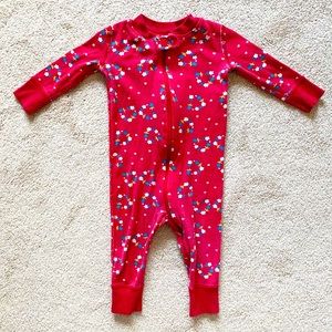 Hanna Andersson | Red Floral Spring Sleeper